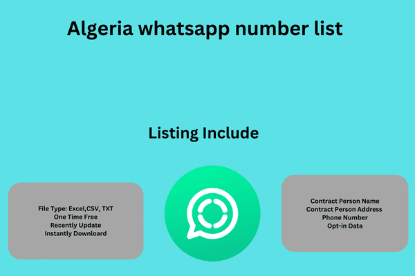 Algeria whatsapp number list