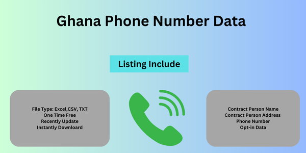 Ghana Phone Number Data