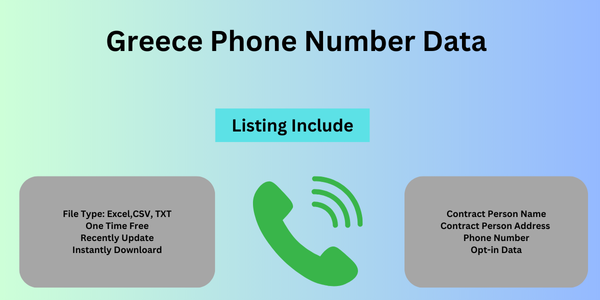 Greece Phone Number Data