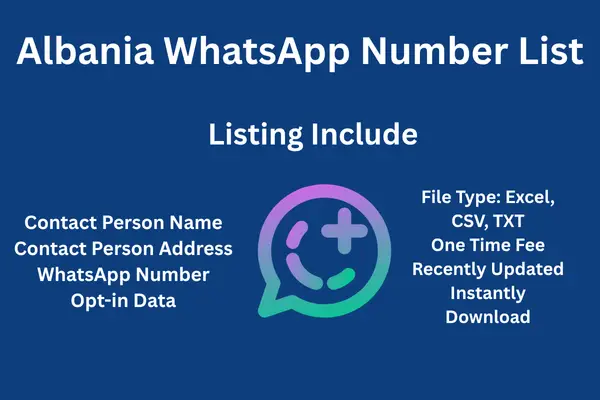 Albania whatsapp number list