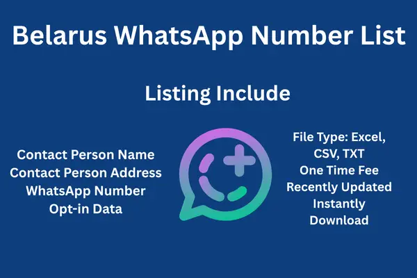 Belarus whatsapp number list