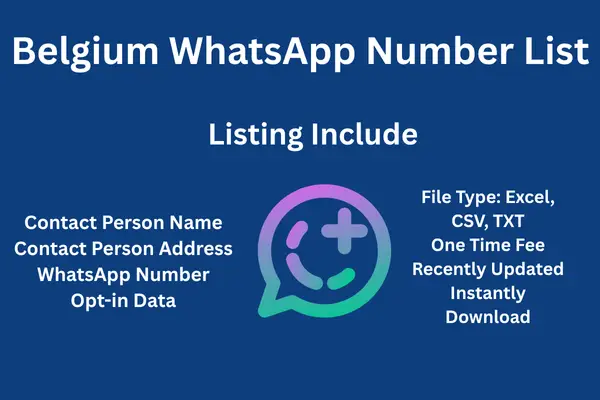 Belgium whatsapp number list
