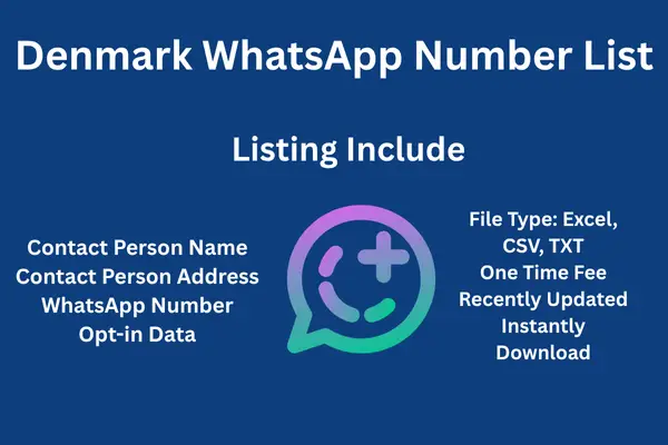 Denmark whatsapp number list