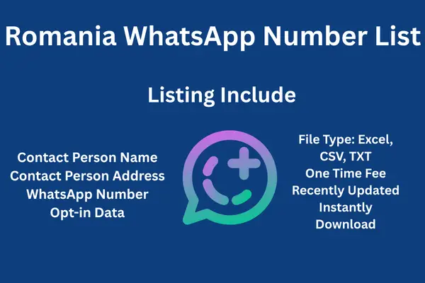 Romania whatsapp number list