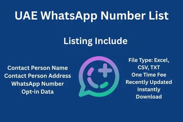 UAE whatsapp number list