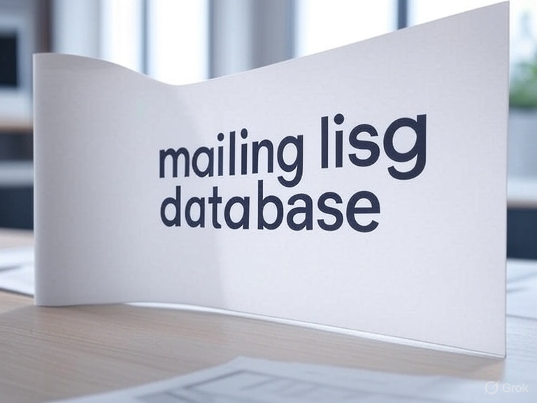 mailing list database
